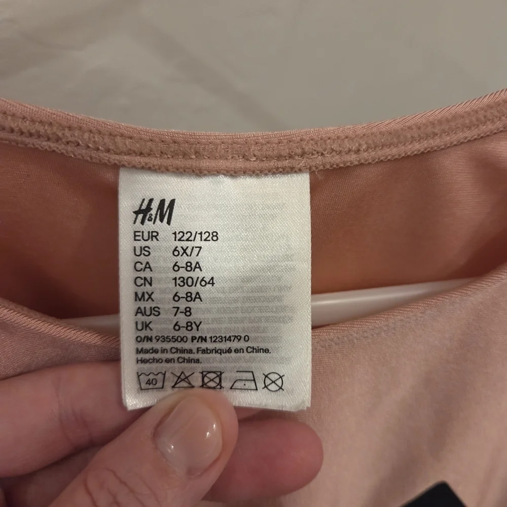 H&M Pink Halloween Pumpkin Dress